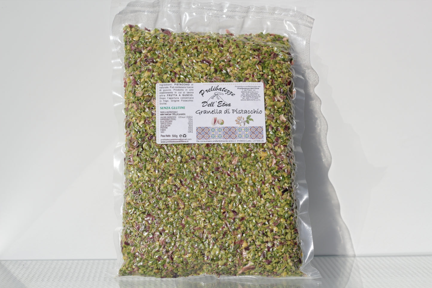 Granella di pistacchio 500 gr